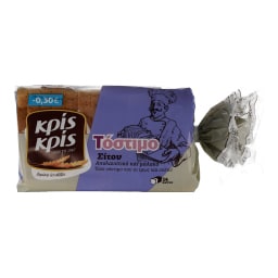 ΚΡΙΣ ΚΡΙΣ | Ψωμί Τόστ Σταρένιο  400 gr 0.30E ΦΘΗΝΟΤΕΡΑ