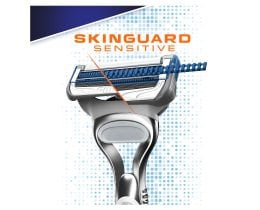 GILLETTE | Ξυριστική Μηχανή Skinguard Sensitive + 2 Ανταλλακτικά 1 Τεμάχιο