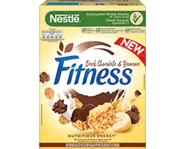 FITNESS | Δημητριακά Ολικής Άλεσης Μαύρη Σοκολάτα & Μπανάνα 330g