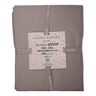 LAURA ASHLEY | Σεντόνι Διπλό Βαμβακερό Ροζ 1 Τεμάχιο