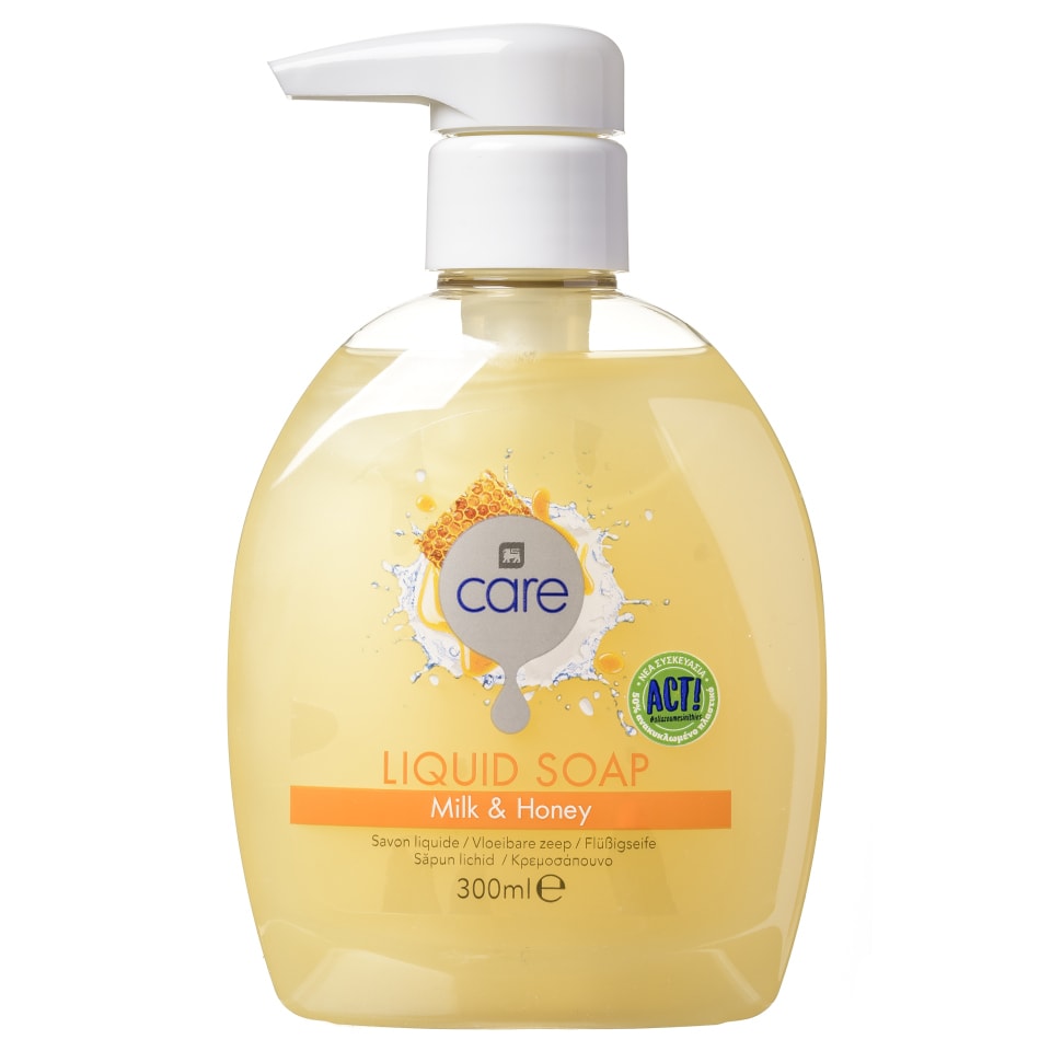 CARE Κρεμοσάπουνο Milk & Honey Αντλία 300ml