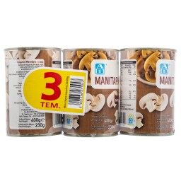 ΑΒ | Μανιτάρια Κομμένα 3X230 gr