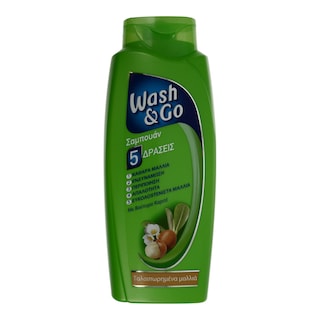 WASH&GO | ΣΑΜΠΟΥΑΝ ΓΙΑ ΤΑΛΑΙΠΩΡΗΜΕΝΑ ΜΑΛΛΙΑ 700 ML