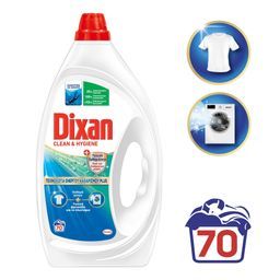 DIXAN | Yγρό Πλυντηρίου Ρούχων Clean & Hygiene 70 Μεζούρες