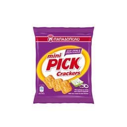 ΠΑΠΑΔΟΠΟΥΛΟΥ | Κράκερς Mini Pick Sour Cream & Onion 70g