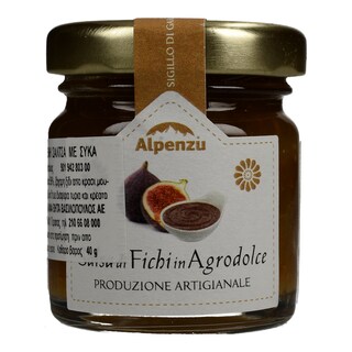 ALPENZU | Γλυκόξινη Σάλτσα Με Σύκα 40g
