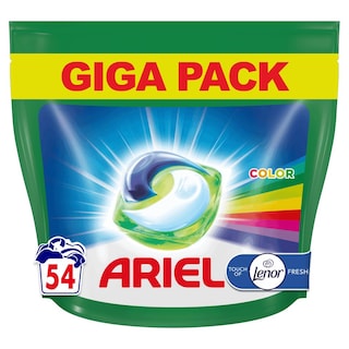 ARIEL | Kάψουλες Πλυντηρίου Ρούχων Allin1 Pods TOL Color 54 Τεμάχια