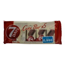 7DAYS | Cake Bar Κακάο 5 X 30gr