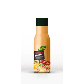 ΔΕΛΤΑ | Φυσικός Χυμός Energy Boost με Ginger & Ginseng 400ml