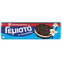 ΠΑΠΑΔΟΠΟΥΛΟΥ | Μπισκότα Γεμιστά Κρέμα Βανίλια 200g