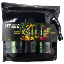 AXE | Αφρόλουτρο Wild Σετ Δώρου 1 Τεμάχιο