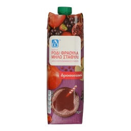 ΑΒ | Χυμός Νέκταρ Ρόδι Μήλο Σταφύλι Φράουλα 1lt