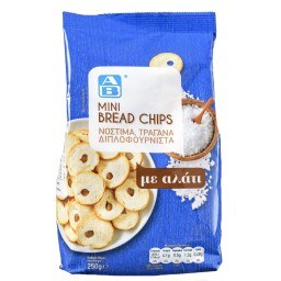 Mini Bread Chips με Αλάτι 250g