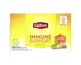 LIPTON | Τσάι Immune Support Κουρκουμάς & Τζίντζερ 20x2g