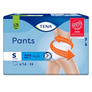TENA | PANTS | Πάνες Ενηλίκων Pants S Plus 14 Τεμάχια