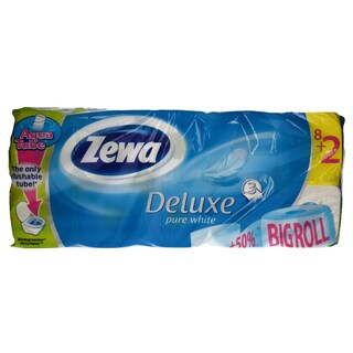 ZEWA | ΧΑΡΤΙ ΥΓΕΙΑΣ DELUXE BIG ROLL 3 ΦΥΛΛΑ 10 ΤΕΜ ΠΡΟΣΦΟΡΑ ΤΑ 2 ΤΕΜΑΧΙΑ ΔΩΡΟ