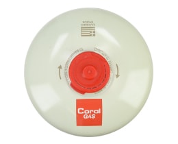 CORAL GAS | Φιαλίδιο Βουτανίου Βιδωτό Γη Μπεζ 500g 1 Τεμάχιο