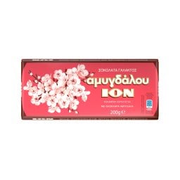 ΙΟΝ | Σοκολάτα Γάλακτος Αμυγδάλου 200gr