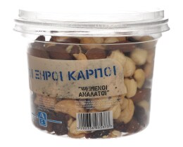 ΑΒ | ΞΗΡΟΙ ΚΑΡΠΟΙ ΑΝΑΜΕΙΚΤΟΙ ΜΕ CRANBERRY ΨΗΜΜΕΝΟΙ ΑΝΑΛΑΤΟΙ 250 GR