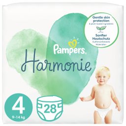 PAMPERS | Πάνες Μωρού Harmonie Νο4 28 Τεμάχια