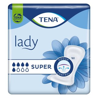 TENA | Σερβιέτες Ακράτειας Lady Super 15 Τεμάχια