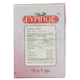ΕΥΡΙΠΟΣ | Herbal Tea Lemon Verbena 10x1g