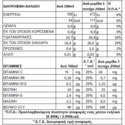 ΟΛΥΜΠΟΣ | Φυσικός Χυμός 9 Φρούτα 7 Βιταμίνες 1.5lt