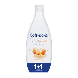 JOHNSON | Αφρόλουτρο Soft & Nourish Αμύγδαλο & Γιασεμί 750ml 1+1 Δώρο