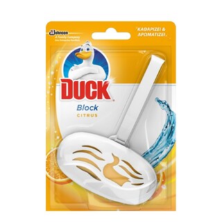 DUCK | Block Λεκάνης WC Citrus 40g