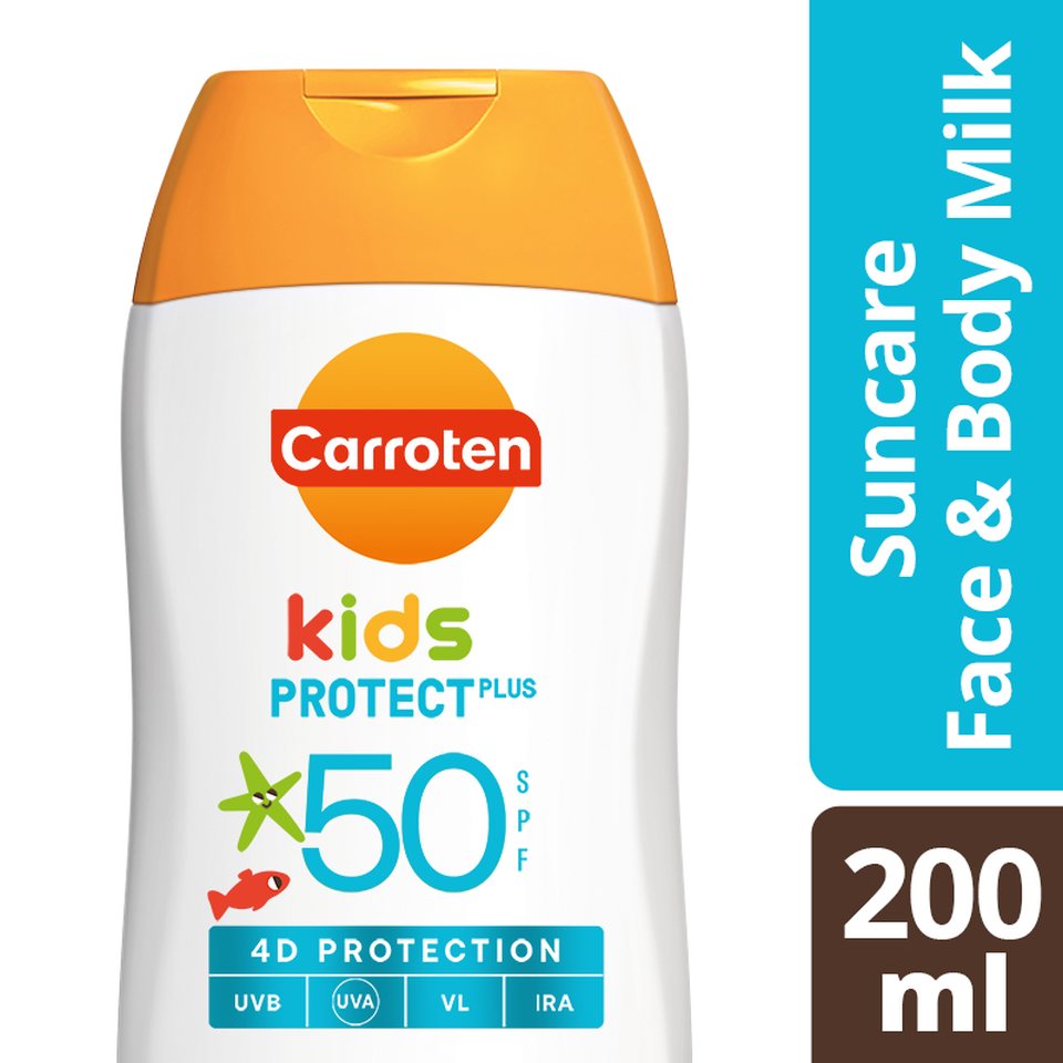 Αντηλιακό Γαλάκτωμα Kids Protect Plus SPF50 200ml