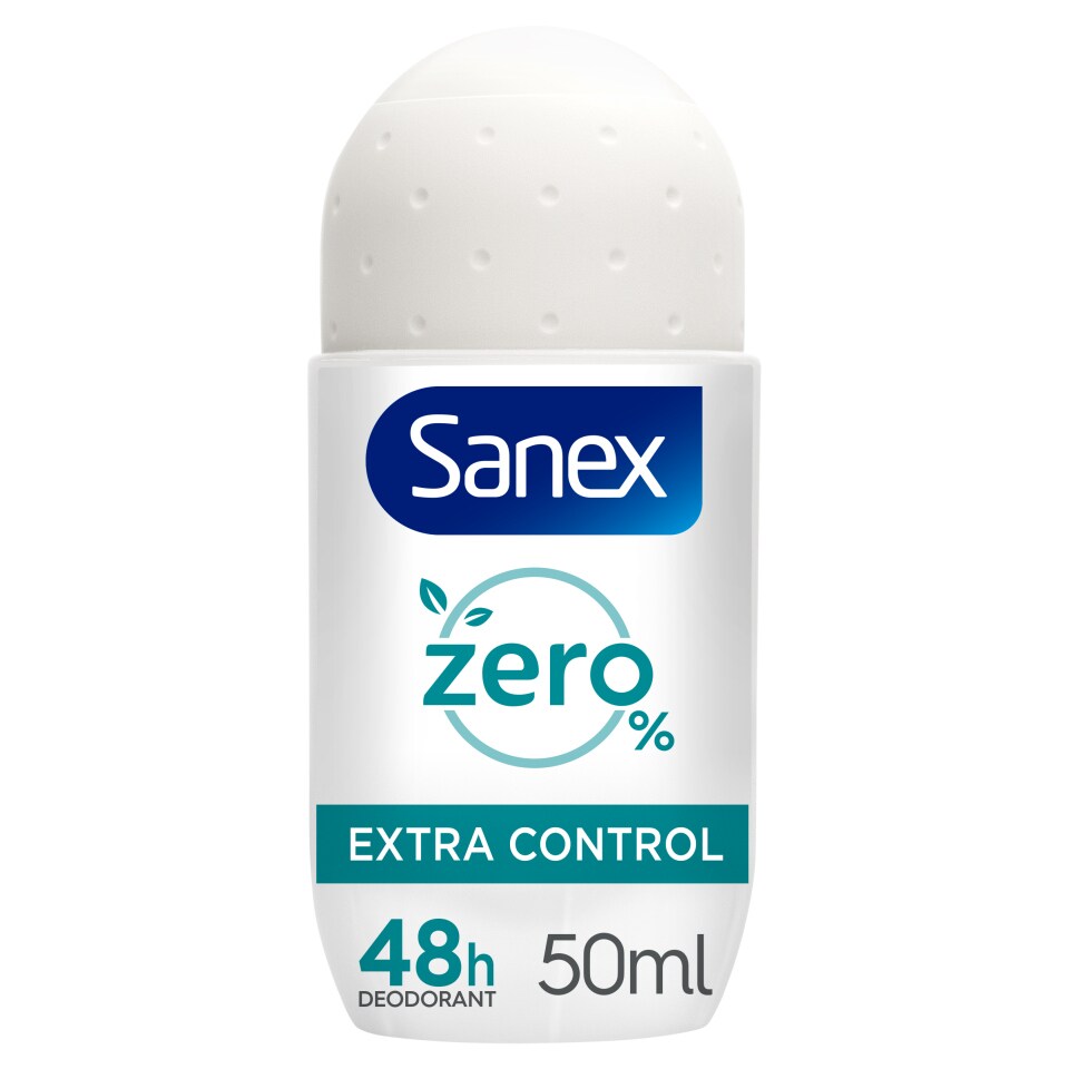 SANEX Αποσμητικό Roll On Zero% Extra Control 50ml