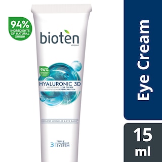 BIOTEN | Κρέμα Ματιών Αντιρυτιδική Hyaluronic 3D 15ml