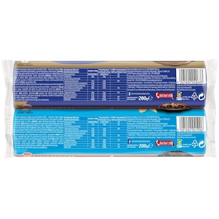 ΠΑΠΑΔΟΠΟΥΛΟΥ | Μπισκότα Γεμιστά Βανίλια Σοκολάτα 2 X 200gr (-0.45E)