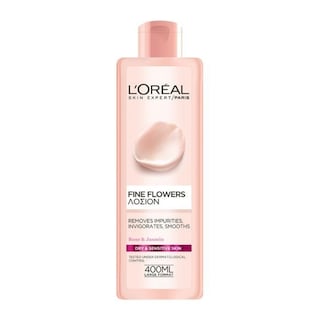 L'OREAL | Λοσιόν Καθαρισμού Προσώπου Fine Flowers Toner 400ml