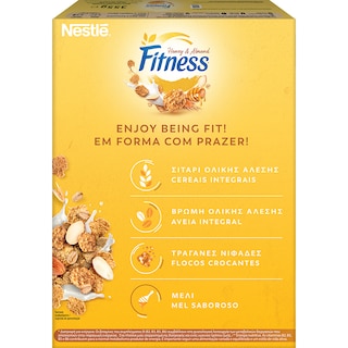 FITNESS | FITNESS ΔΗΜΗΤΡΙΑΚΑ ΜΕ ΜΕΛΙ ΚΑΙ ΑΜΥΓΔΑΛΑ  355GR