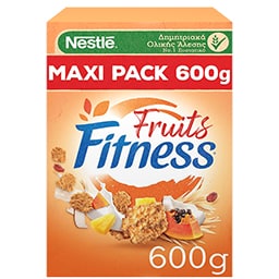 FITNESS | Δημητριακά Ολικής Άλεσης Με Φρούτα 600gr
