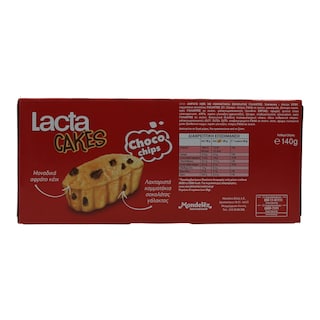 LACTA | CAKE BAR CHOCO CHIPS 140 GR