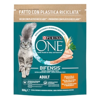 PURINA ONE | Γατοτροφή Adult Κοτόπουλο & Δημητριακά 800g