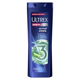 ULTREX | Σαμπουάν Active Cool 3σε1 Αντιπιτυριδικό 360ml