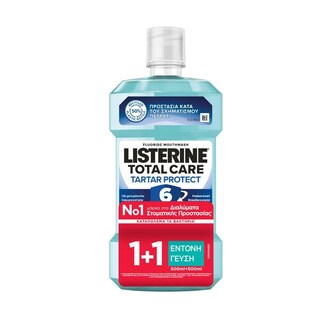 LISTERINE | Στοματικό Διάλυμα Advanced Tartar Control 500ml 1+1 Δώρο