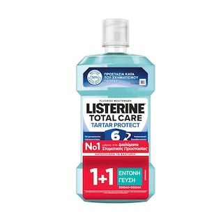LISTERINE | Στοματικό Διάλυμα Advanced Tartar Control 500ml 1+1 Δώρο