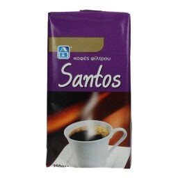 ΑΒ | ΚΑΦΕΣ ΦΙΛΤΡΟΥ SANTOS 250 GR