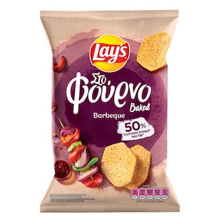 LAYS | ΦΟΥΡΝΟΥ | ΤΣΙΠΣ BARBEQUE 125 GR