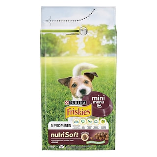 FRISKIES | Ξηρά Τροφή Mini Menu Για Ενήλικους Μικρόσωμους Σκύλους Βοδινό 1.4 Kg