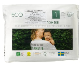 NATY | Πάνες Μωρού New Born Eco Νο1 25 Τεμάχια