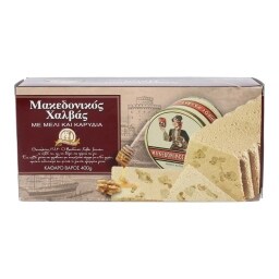 ΜΑΚΕΔΟΝΙΚΟΣ | ΧΑΛΒΑΣ ΜΕ ΜΕΛΙ ΚΑΙ ΚΑΡΥΔΙΑ 400 GR