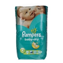 PAMPERS | BABY DRY | ΠΑΝΕΣ ΜΩΡΟΥ MINI Νο 2 56 ΤΕΜ