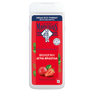 LE PETIT MARSEILLAIS | Αφρόλουτρο Βιολογική Άγρια Φράουλα 650ml