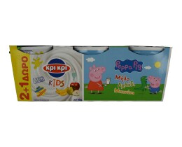 ΚΡΙ ΚΡΙ | Παιδικό Γιαούρτι Με 3 Φρούτα 2+1 Τεμάχιο Δώρο 420 gr