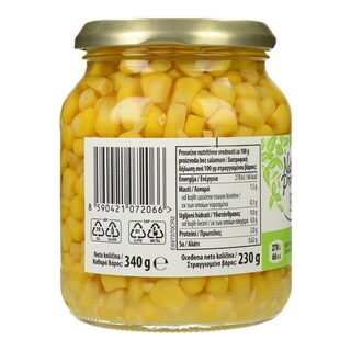 NATURES PROMISE BIO | Καλαμπόκι Γλυκό Bio 230g